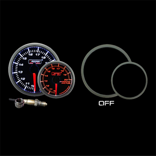 PremiumPeakamberhitewideband8001.2.jpg Electrical Wideband Air/Fuel Ratio Gauge</br> </br>PS701 - Image 1