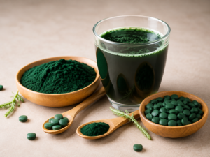 spirulina poder new Spirulina Powder (اسپرولینا پاؤڈر) | 100% Pure Blue-Green Algae Superfood